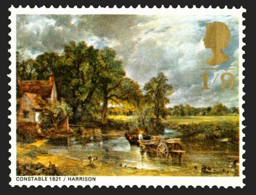 The hay wain - the,