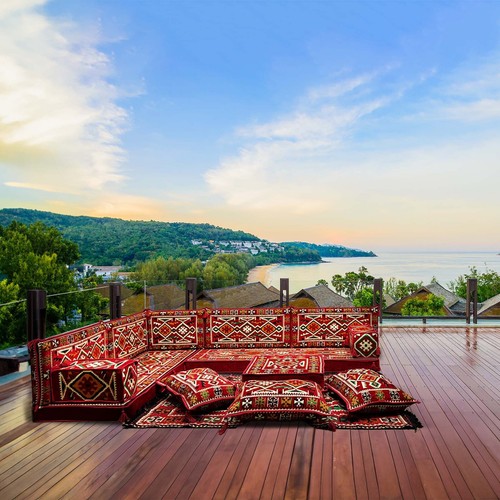 Oriental seating area set - seating,