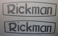 Rickman (name) sticker pairs