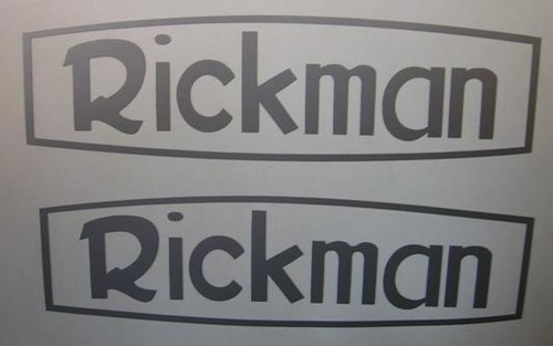 Rickman sticker pairs - rickman, (name)
