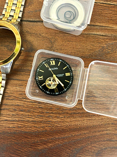 Bulova two tone watch
