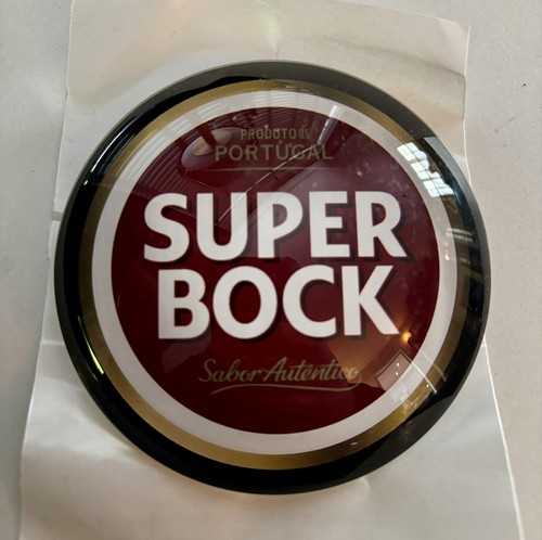 Super bock lager beer - , round