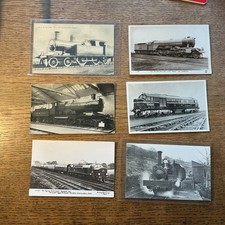 6(4RP) Postcards Railway