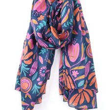 Ladies Organic Cotton Navy &