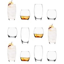 12 Piece Tondo Glassware Set