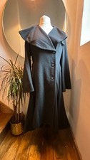 Topshop Dark Grey Maxi Coat