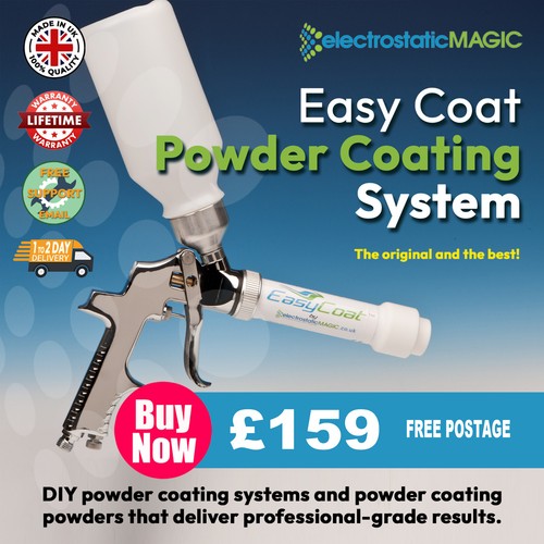 Easy coat powder coating - powder,