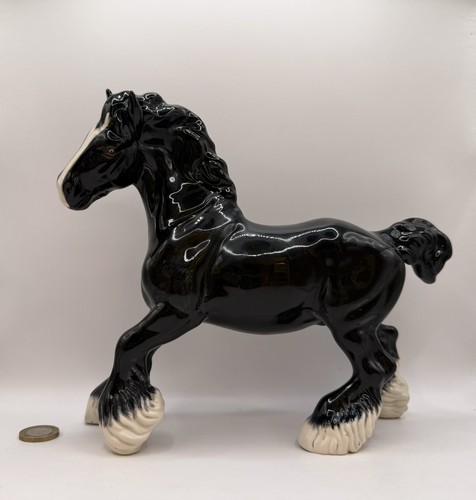 Beswick black bcc cantering - beswick,