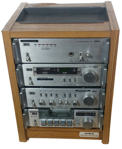 Rare aiwa mini system - hi-fi,