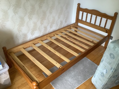 Single bed wood willis - willis, &