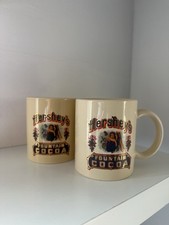 Vintage Hershey Fountain Cocoa Mug Set