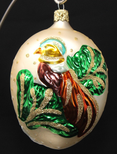Large blown glass handpainted - large,
