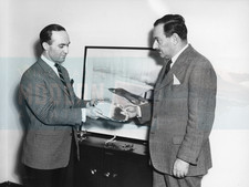 Presentation at Gloster Aircraft Company, Gloucester - Original photo