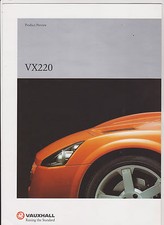 Vauxhall VX220 Preview Sales