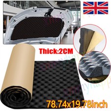 78in Car Audio Auto Acoustic Egg Foam Sound Proofing Damping Deadening Mat Sheet