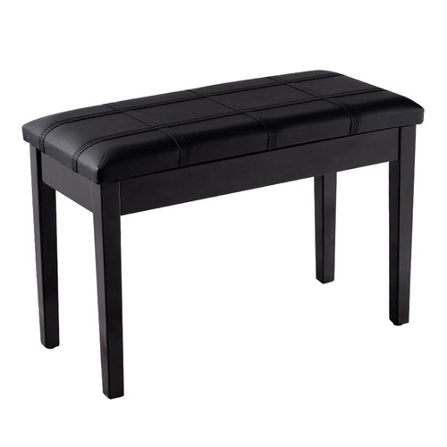 Wooden duet piano bench with - duet,