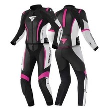 Ladies Women Racing Motorcycle Motorbike Biker 2 Piece Moto GP Leather Suit
