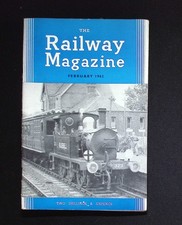 The Railway Magazine February 1962 Bluebell Railway Steam Locomotives History