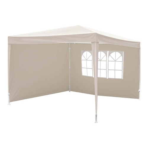 Gazebo tent square 3x3 - square, beige