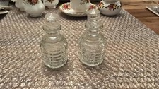 Vintage Cut Glass Bottles