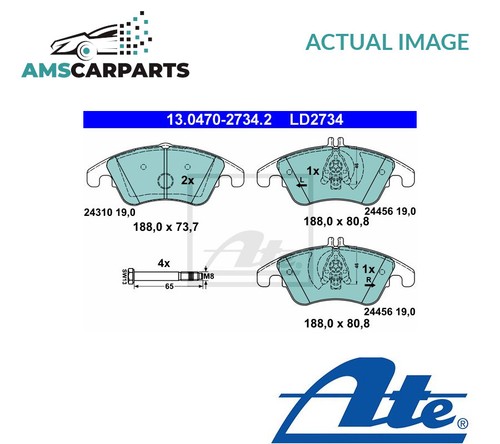 Brake pads set braking - brake, pad