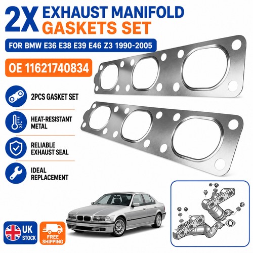 2pcs exhaust manifold gaskets - manifold,