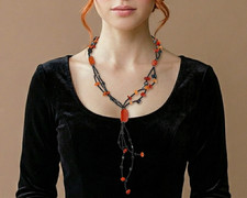 Real red carnelian - ,, agate