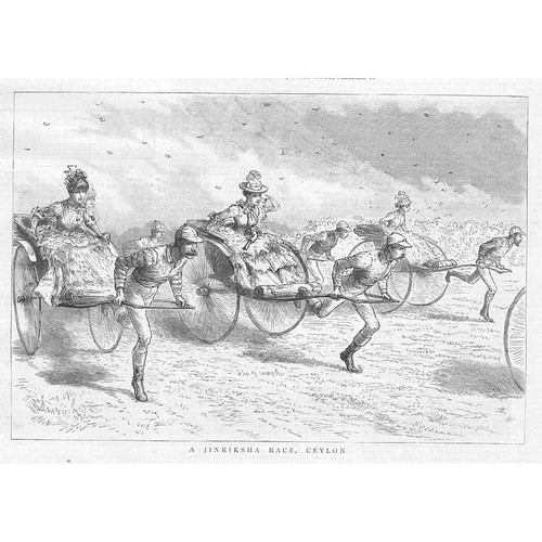 Ceylon jinriksha rickshaw - ceylon,