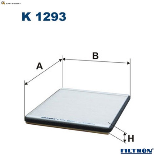 Interior air filter 1293 - interior,