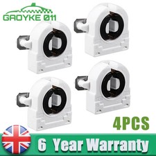 4x Fluorescent Lamp Holder T8