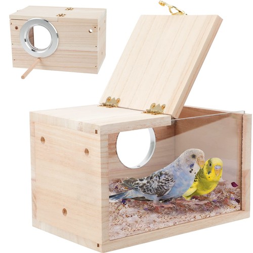 Parakeet nesting box - nesting,
