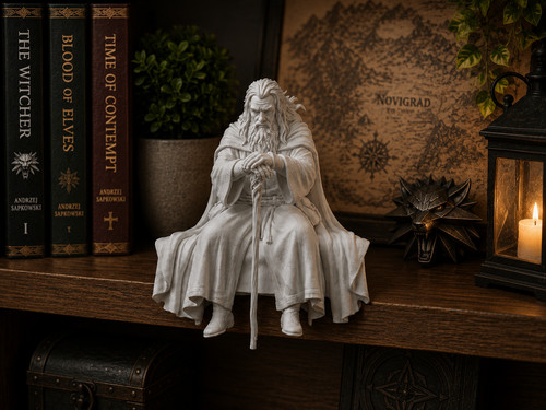 Gandalf the wise shelf - gandalf, sitter