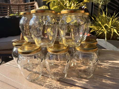 Orchio glass jars lids - glass,