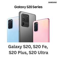 Samsung Galaxy S20, S20 FE, S20 Plus, S20 Ultra 5G  128GB/256GB Unlocked