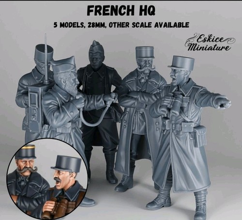 28mm ww2 french set - french,