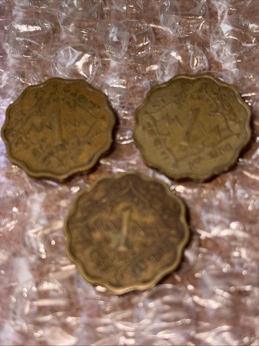 Indian anna coins - indian,
