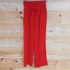 Mara Hoffman Swim Ladies Red Pull-on Trousers Size Small