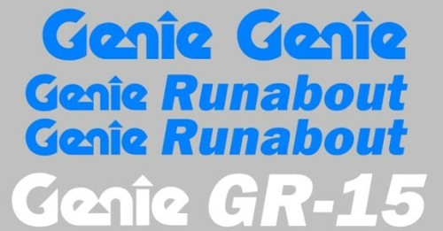 Genie gr15 forklift - gr-15,