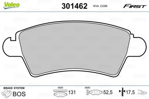 Front disc brake pad - front,