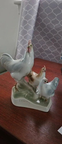 Vintage hand painted zsolnay - hand-painted,