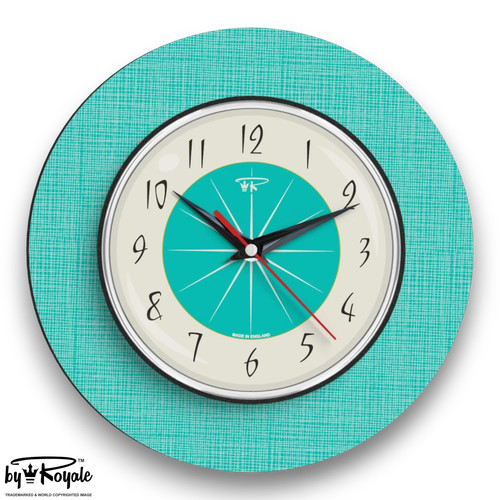 Mid century modern clock - century,