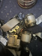 W208 C208 Mercedes CLK Seat Belt Set Grey