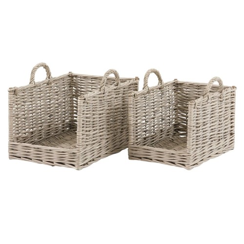 Log basket set 51cm - 2, x