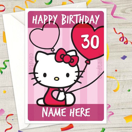 Hello kitty personalised - kitty,