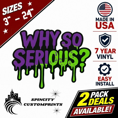 Joker why serious drip - why, so