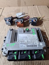 2009 CITROEN BERLINGO 1.6 Diesel 9664843780 Engine ECU with plugs 0281013872