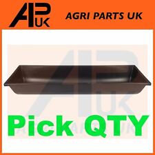 QTY Animal Cow Calf Pet Chicken Donkey Feed Feeding Trough Water 1m 3ft Plastic