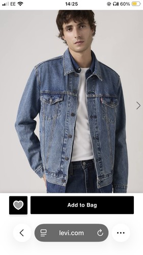 Levi premium trucker denim - premium,