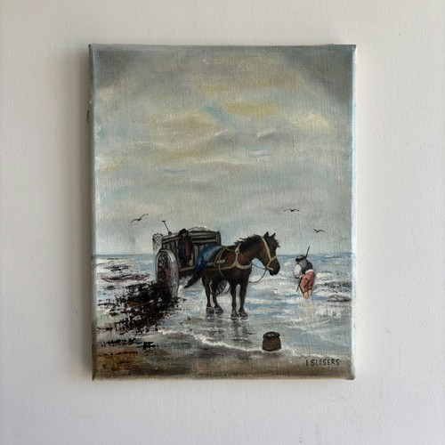 Authentic animals oil painting - oil,