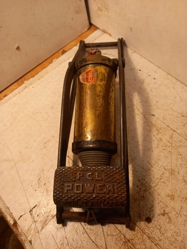 Vintage pcl power foot pump - pcl, pump.